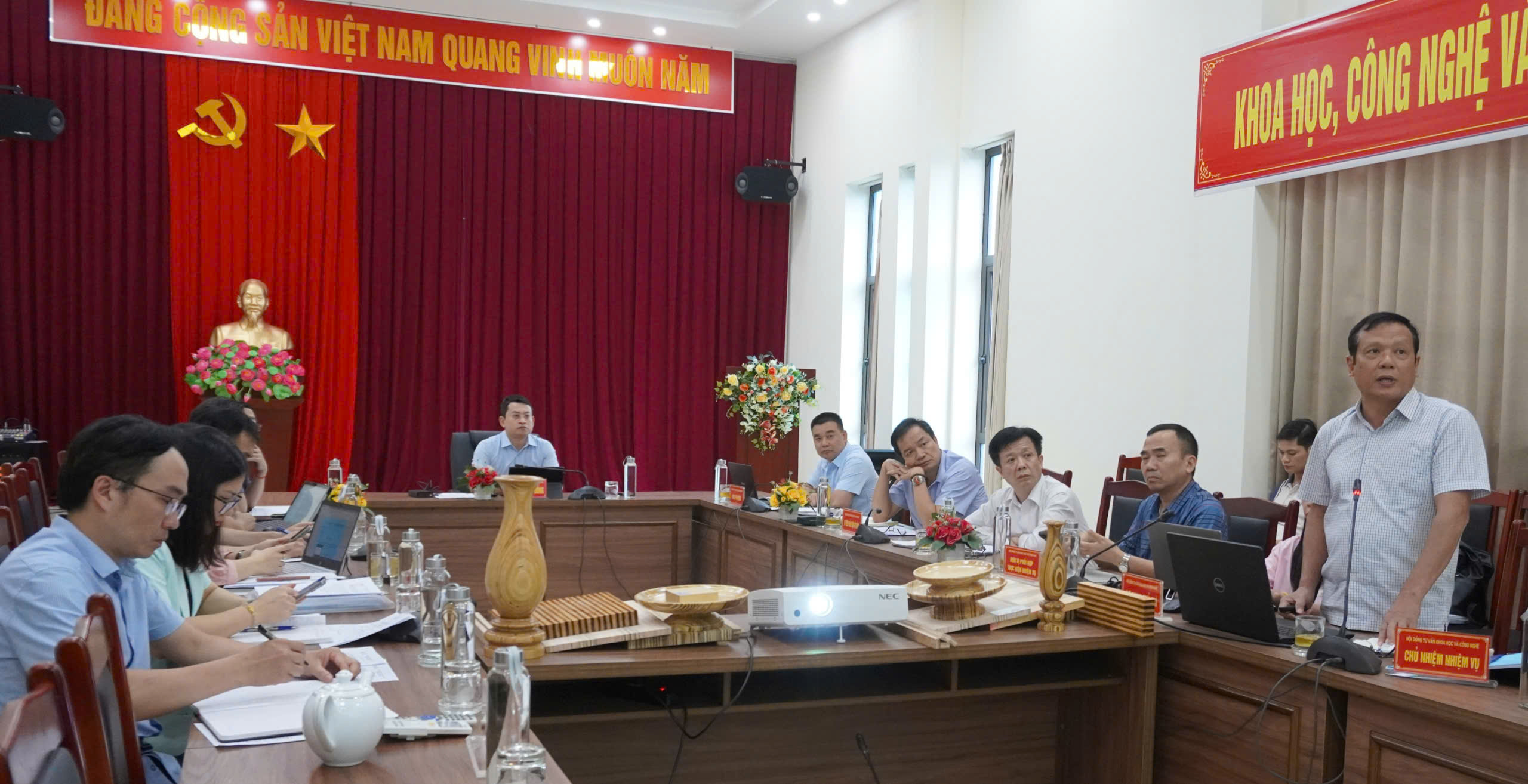 HỘI ĐỒNG KHOA HỌC VÀ CÔNG NGHỆ CẤP TỈNH ĐÁNH GIÁ  NGHIỆM THU DỰ ÁN THUỘC CHƯƠNG TRÌNH NÔNG THÔN MIỀN NÚI